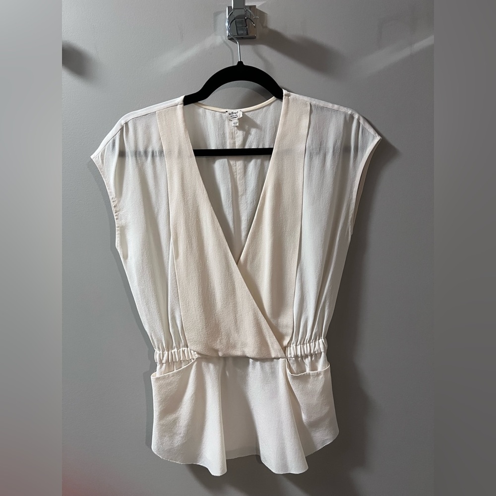 Wilfred Cream Blouse Silk XXS